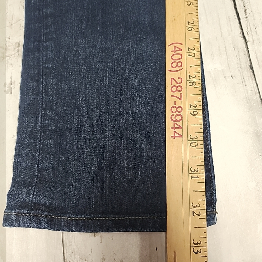 PAIGE Hidden Hills Straight Jeans Champion Wash Size 26x32 - Picture 6 of 13